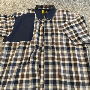 Browning button up shirt large